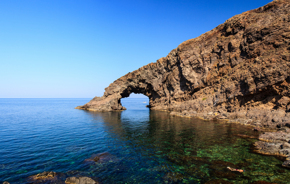 Arco dell'elefante, Pantelleria