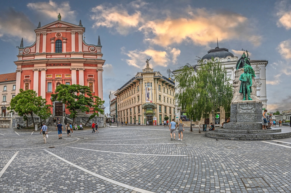 Piazza Prešeren, Lubiana