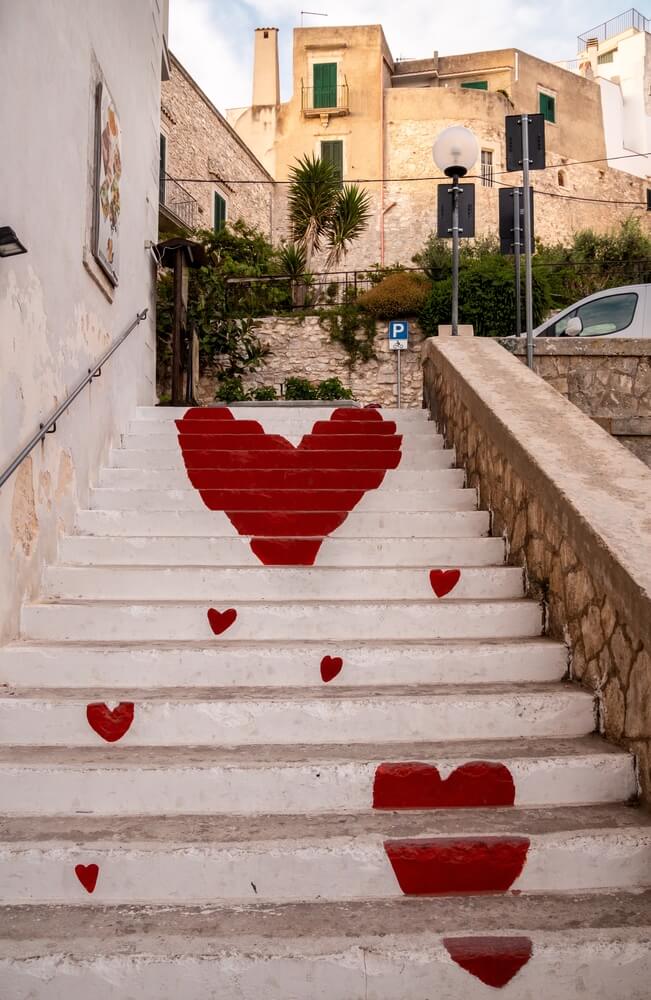 Scala dell'Amore, Vieste